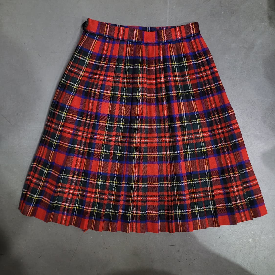 McGREGOR 맥그리거 아카이브 빈티지 타탄체크 랩스커트 상품이미지5