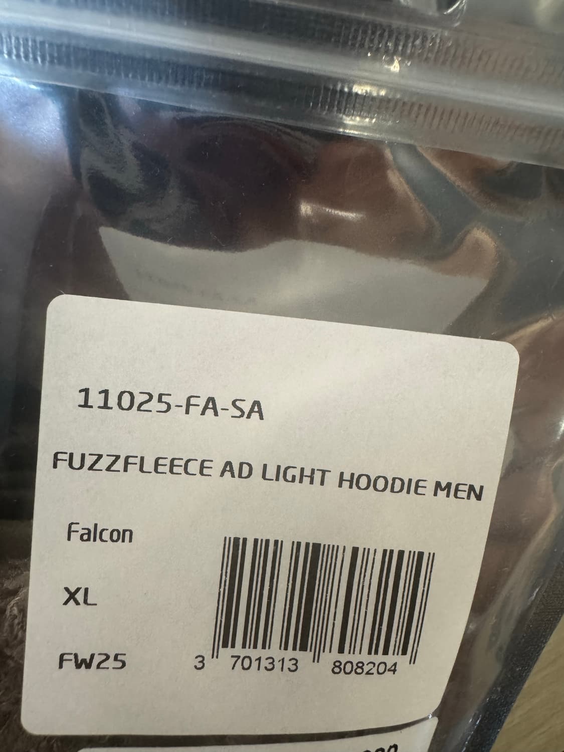 새티스파이 퍼즈플리스 AD 라이트 후디 XL 새상품 상품이미지8