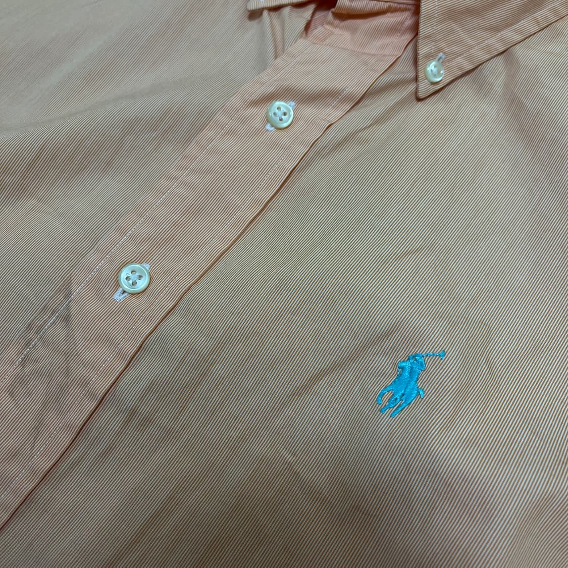 폴로 랄프로렌 버튼다운 반팔 셔츠 M/95 상품이미지4