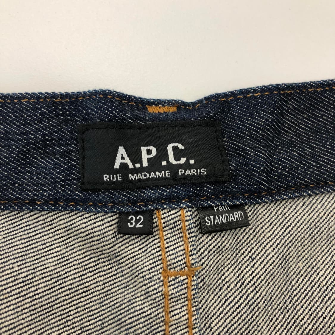 A.P.C. 아페쎄 쁘디스탠다드 생지 데님진 32 상품이미지5