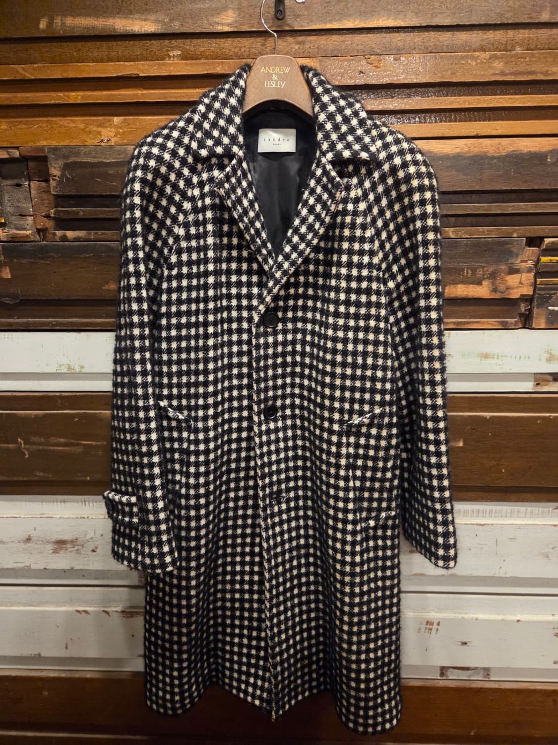 산드로 트위드코트 상품이미지1