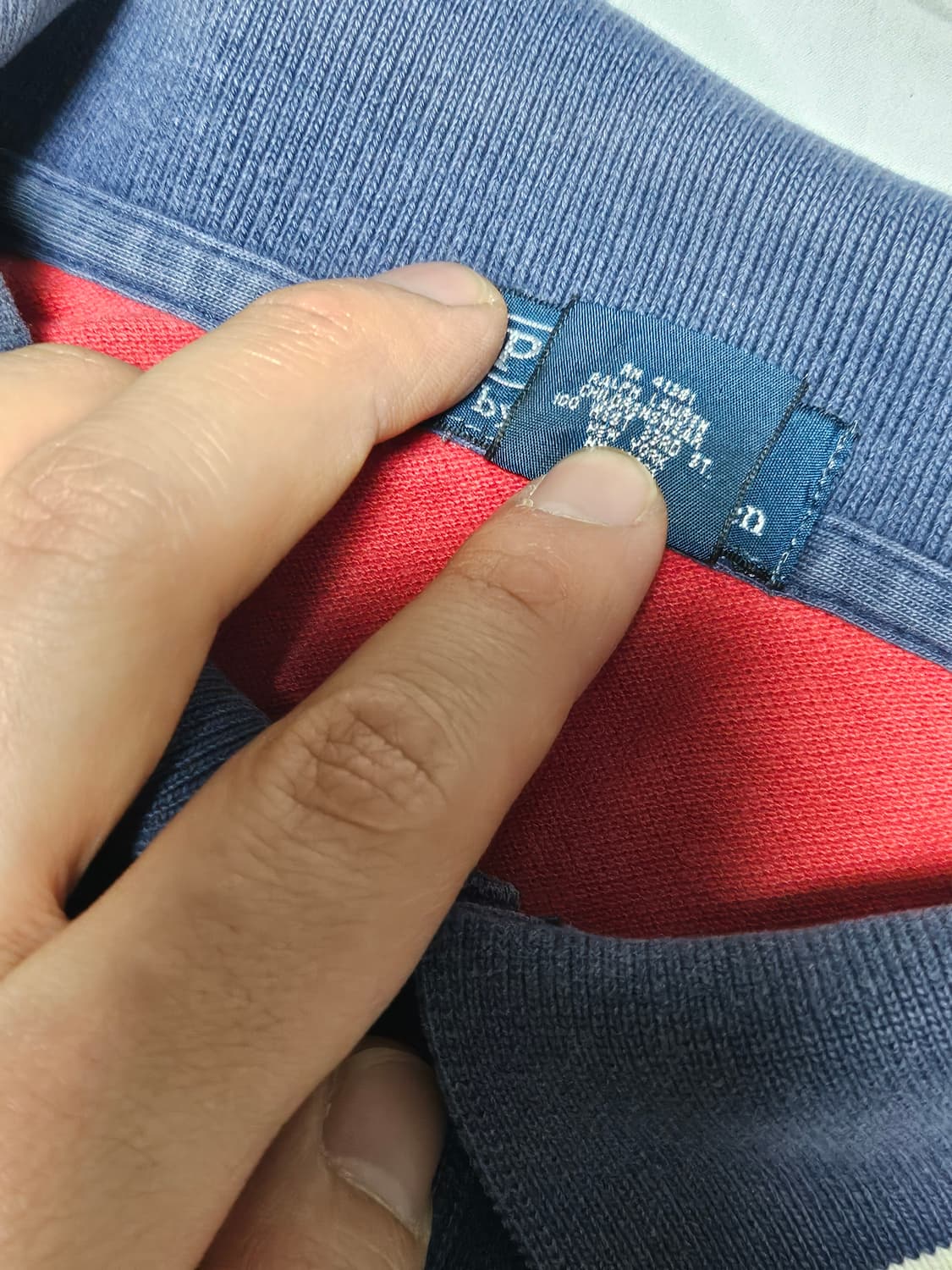 폴로랄프로렌 빅포니 치프키프 카라티 카라티셔츠 M 상품이미지5