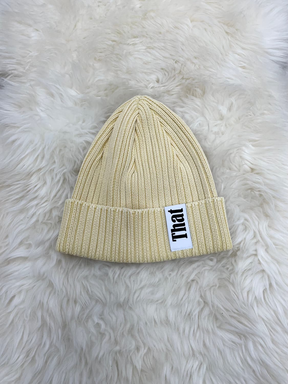 디스이즈네버댓 골지 비니 상품이미지1