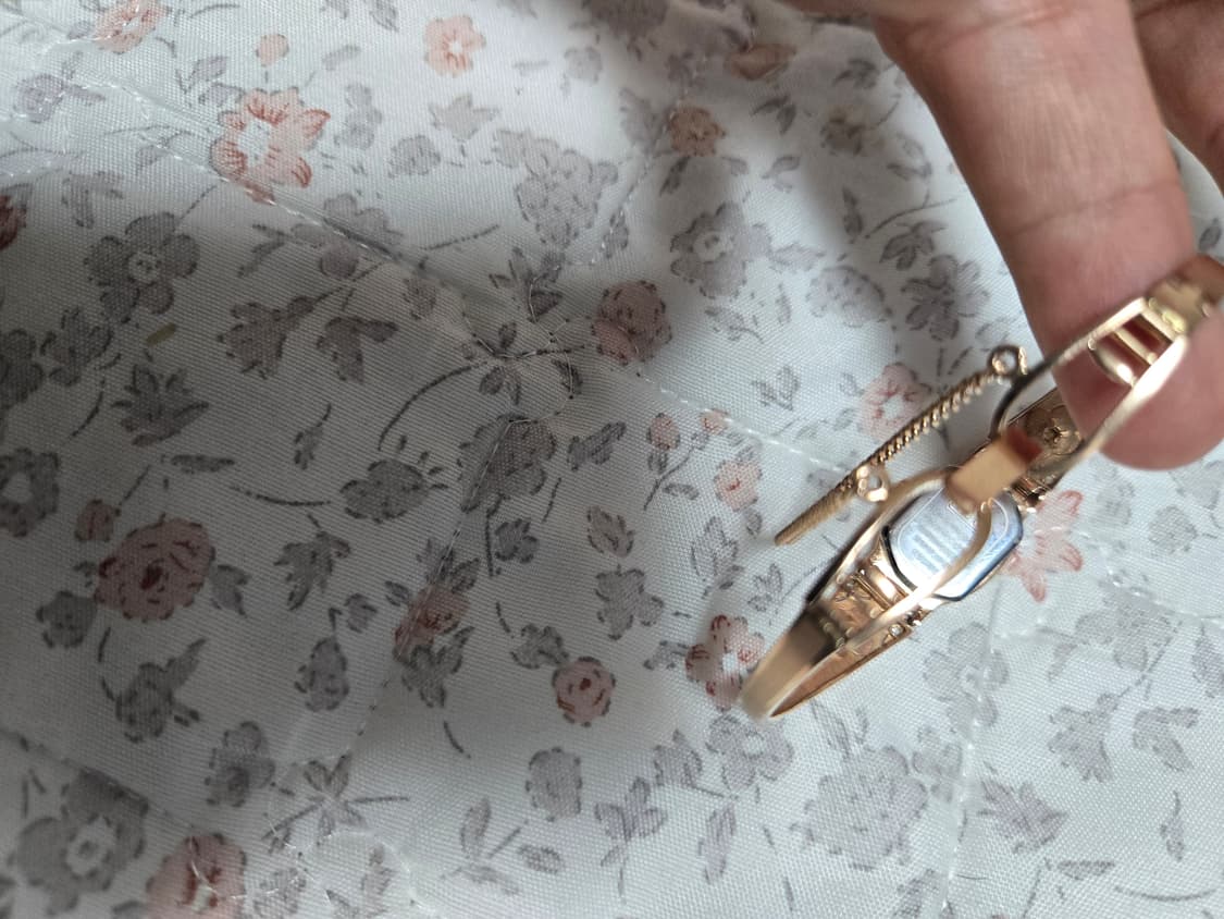 14k 로즈골드 팔찌 시계 상품이미지4