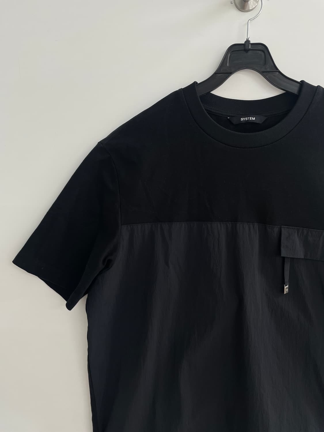 시스템 반팔(블랙) 상품이미지3