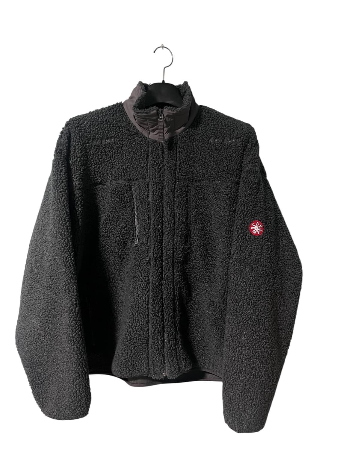 [XL] 25FW 카브엠트 플리스 집업 자켓 차콜 상품이미지1