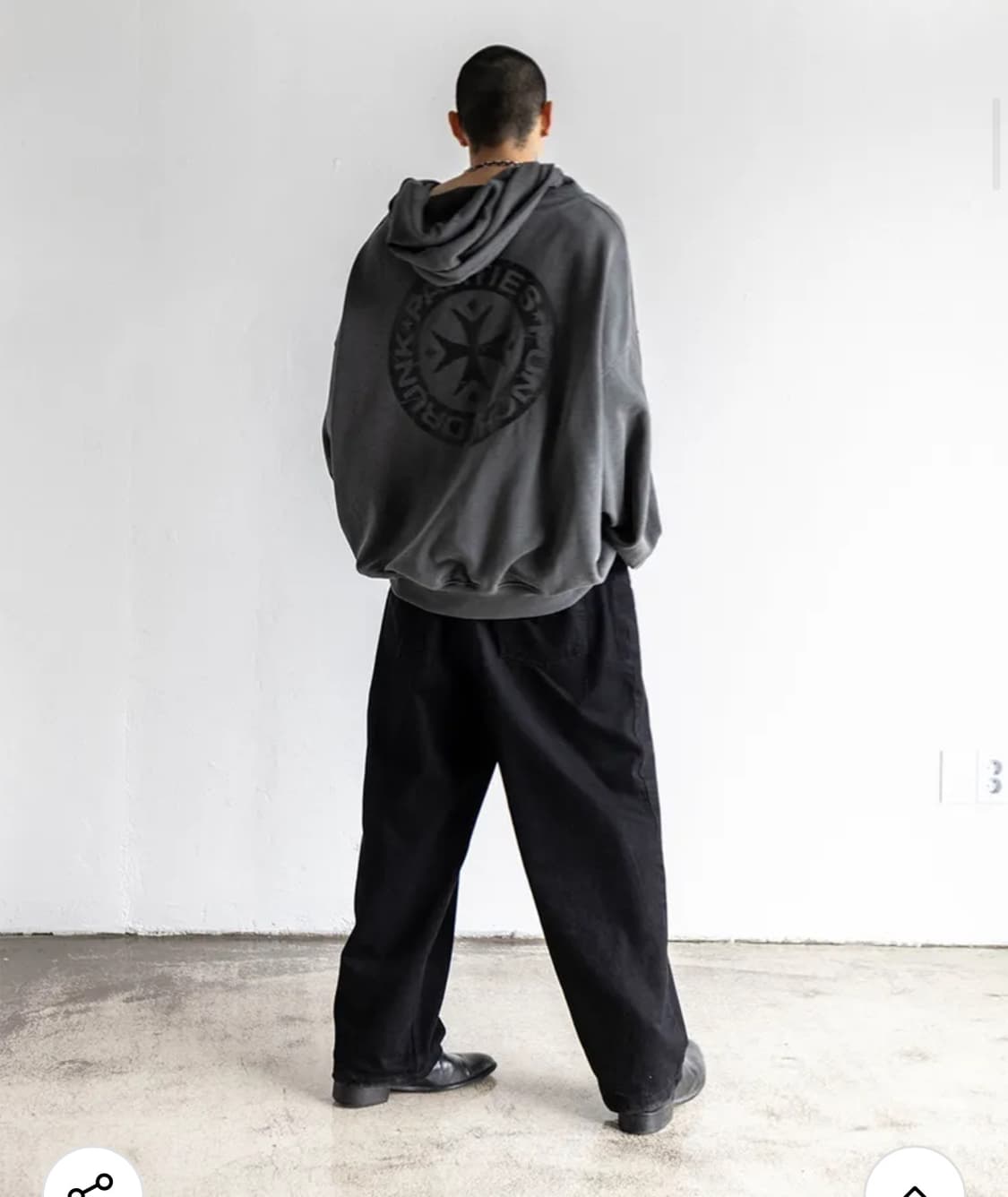 PUNCH DRUNK PARTIES 펀치드링크 후드집업자켓 100~105 상품이미지5