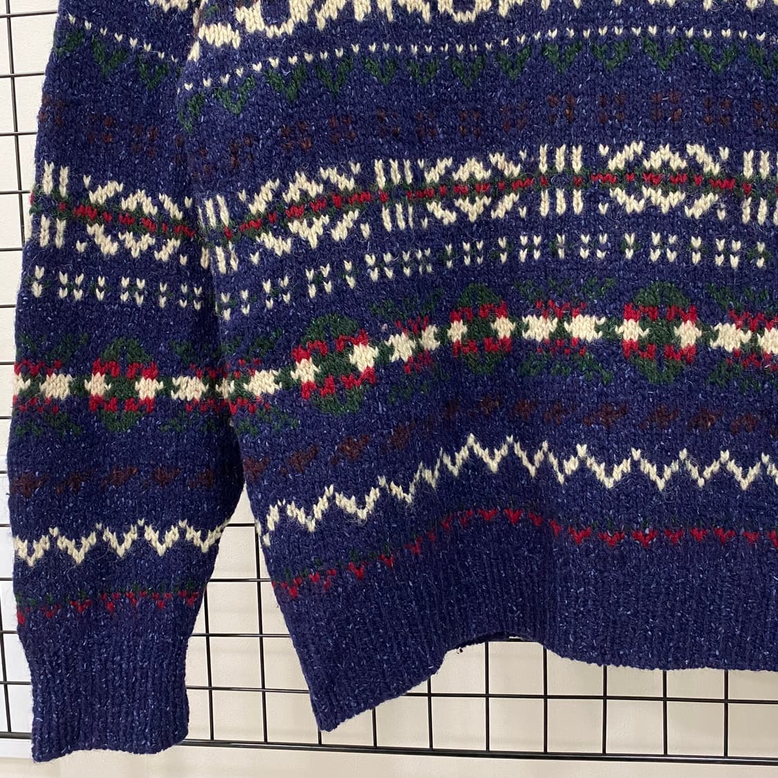 맥그리거 울 패턴 니트 상품이미지4