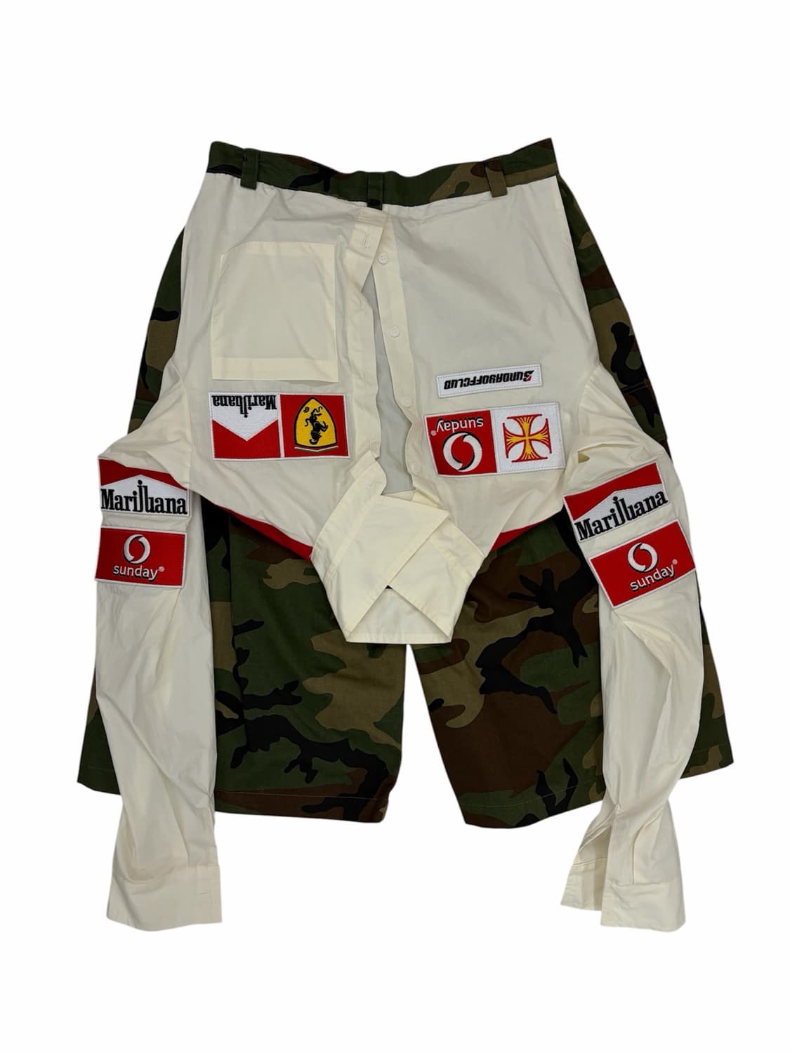 sundayoffclub camo pants 상품이미지1