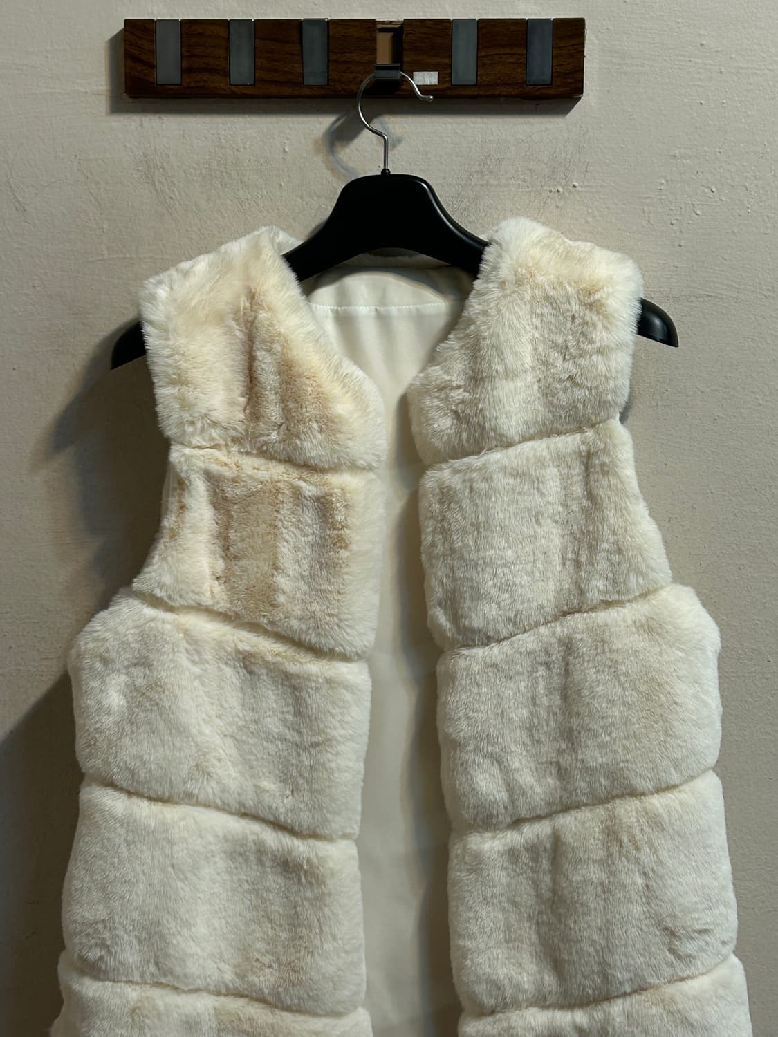 유즈드 페이크 퍼 베스트 상품이미지2