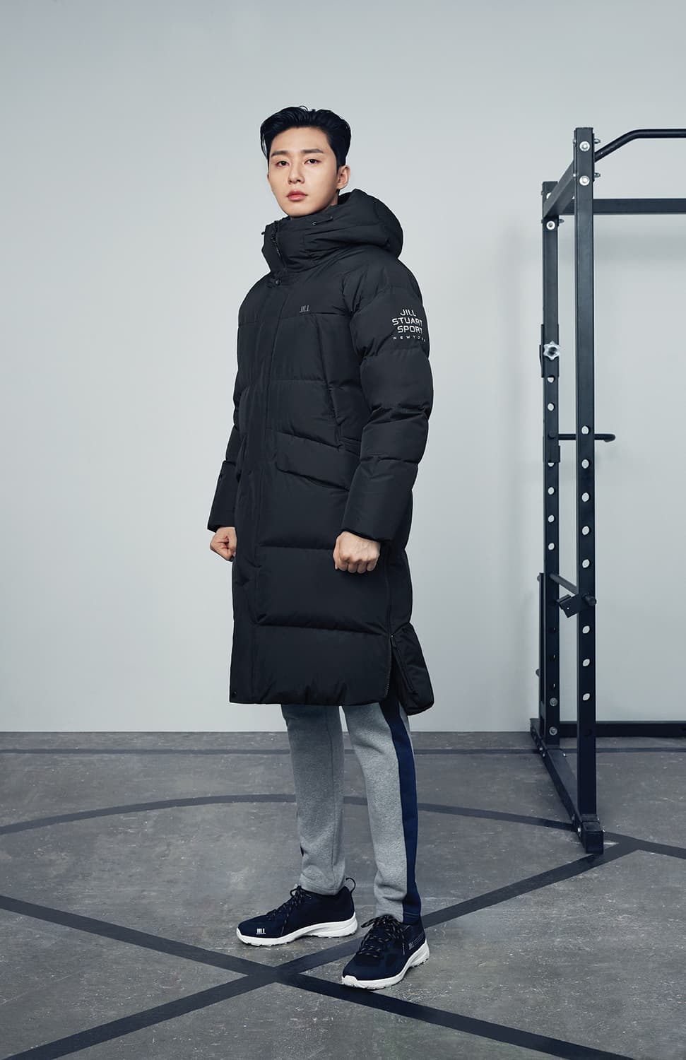 (박서준) 질스튜어트 스포츠 덕 다운 롱 패딩 상품이미지1