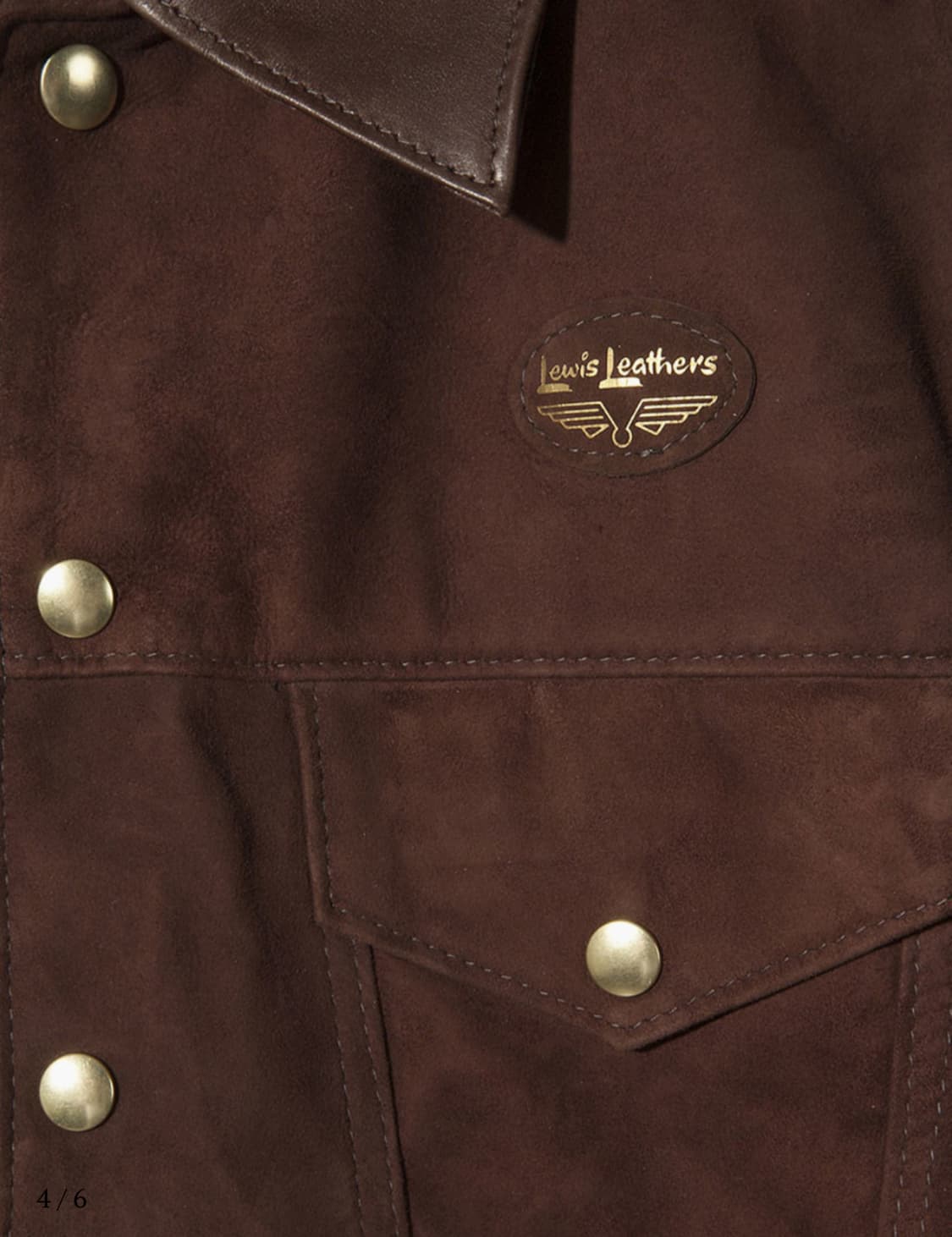 루이스레더 988 스웨이드 브라운(38) 상품이미지3