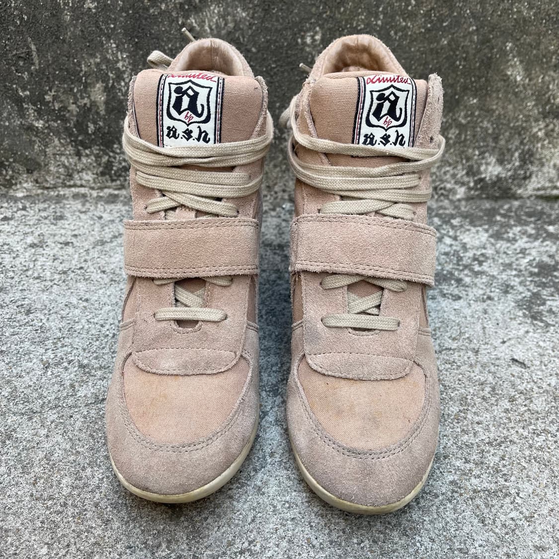 [37] ASH 스웨이드 웨지힐 스니커즈 (240) 상품이미지2