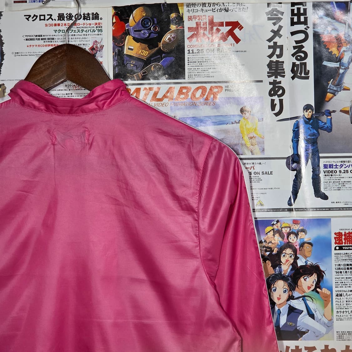 아디다스 핑크 삼선 바람막이 자켓 상품이미지6