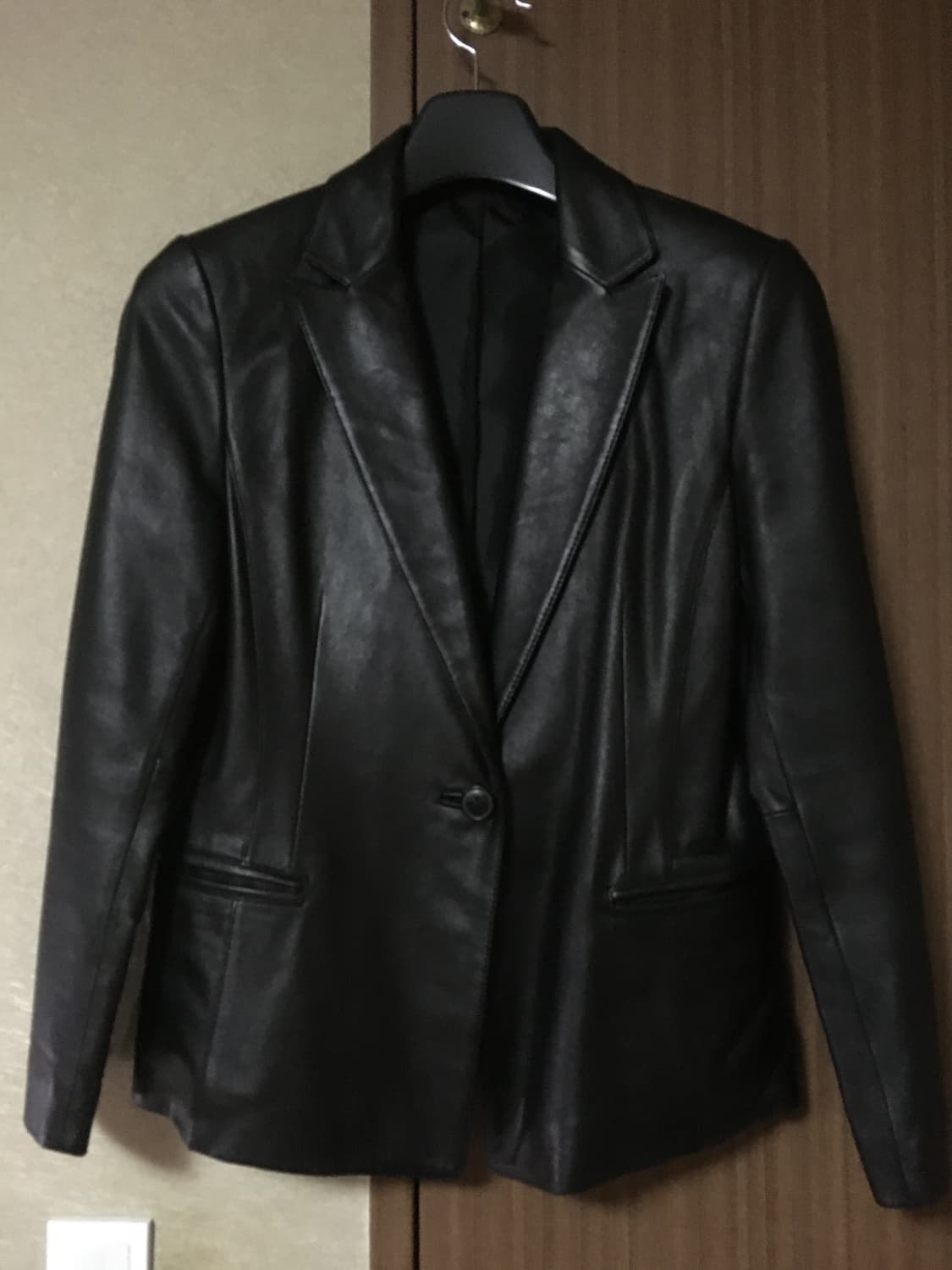 램스킨 레더자켓 상품이미지1