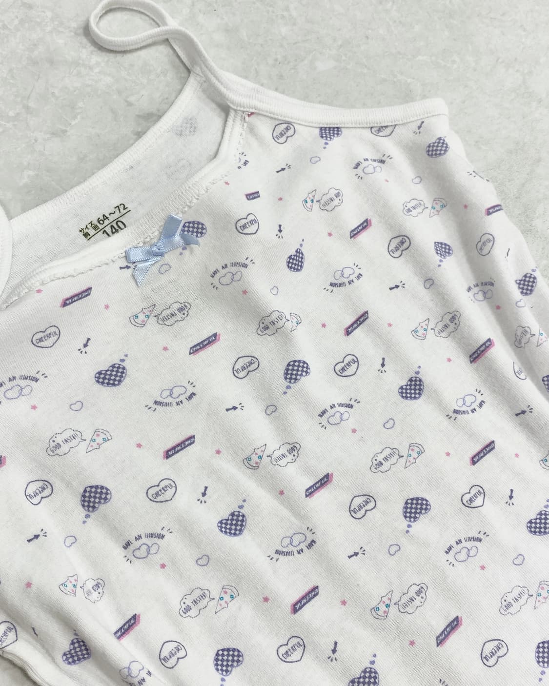 jojifuku Cute Ribbon Sleeveless  상품이미지4