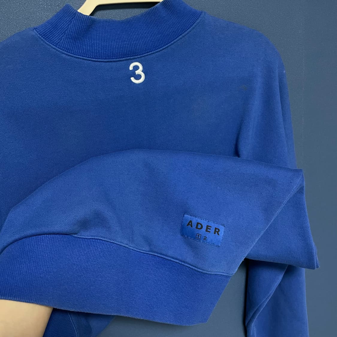 Ader Error Blue Sweatshirt 상품이미지6