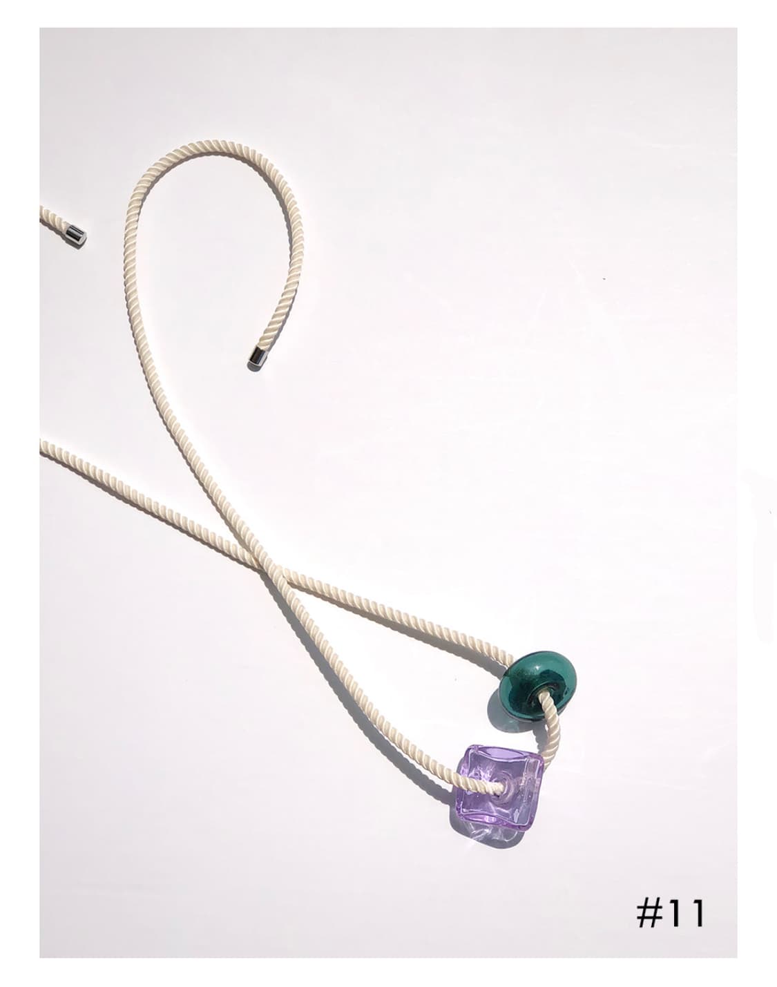 배배 유리 목걸이 유리공예 목걸이 상품이미지1