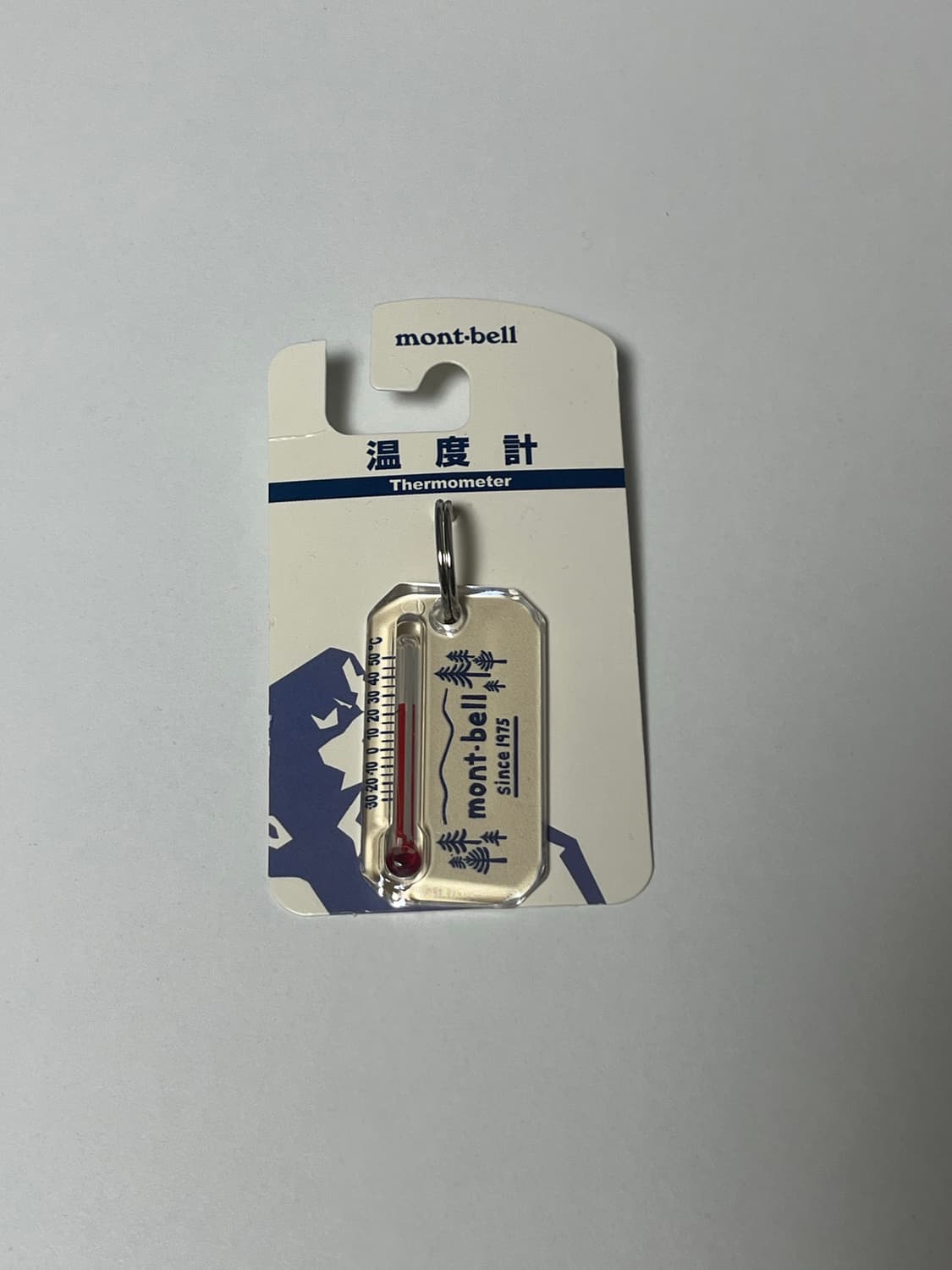 몽벨 온도계 키링 상품이미지1