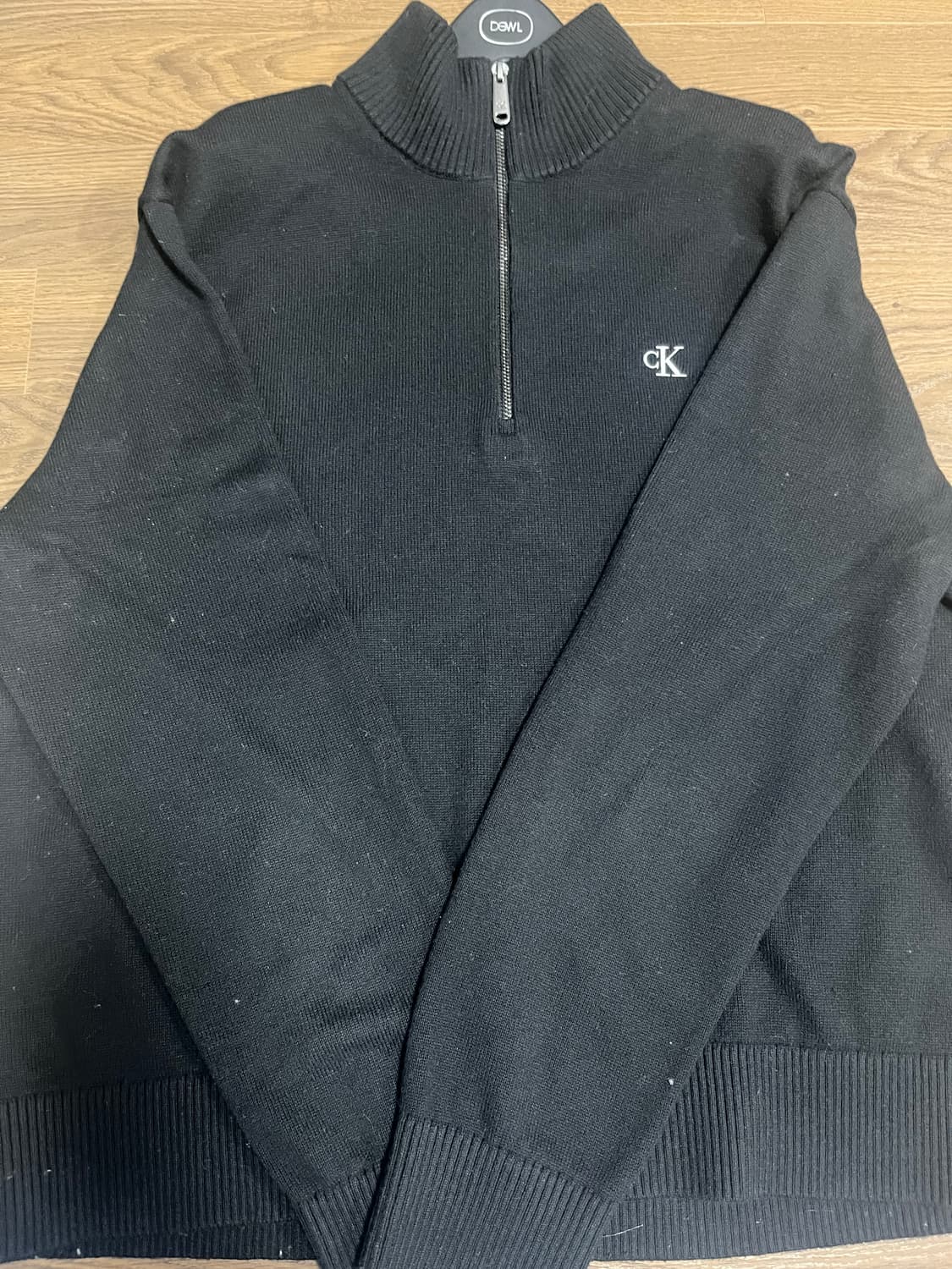 캘빈클라인 반 집업 니트 상품이미지1