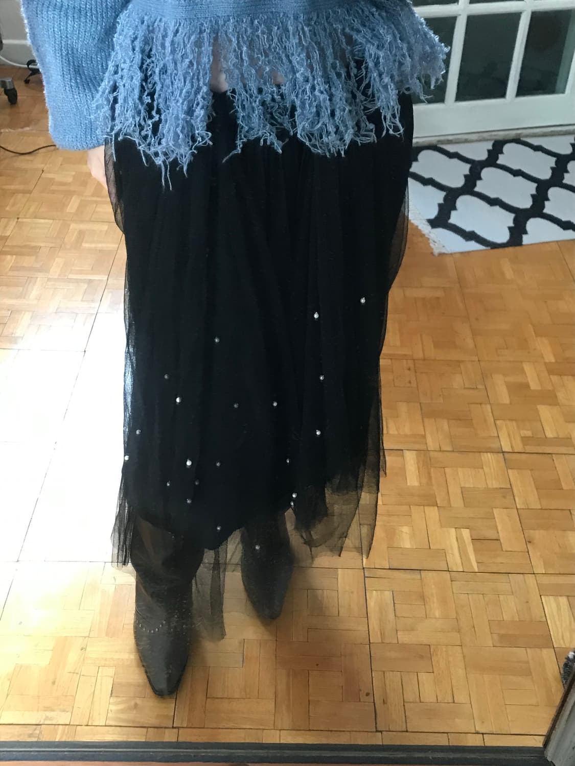 vintage pearl sha skirt 상품이미지1