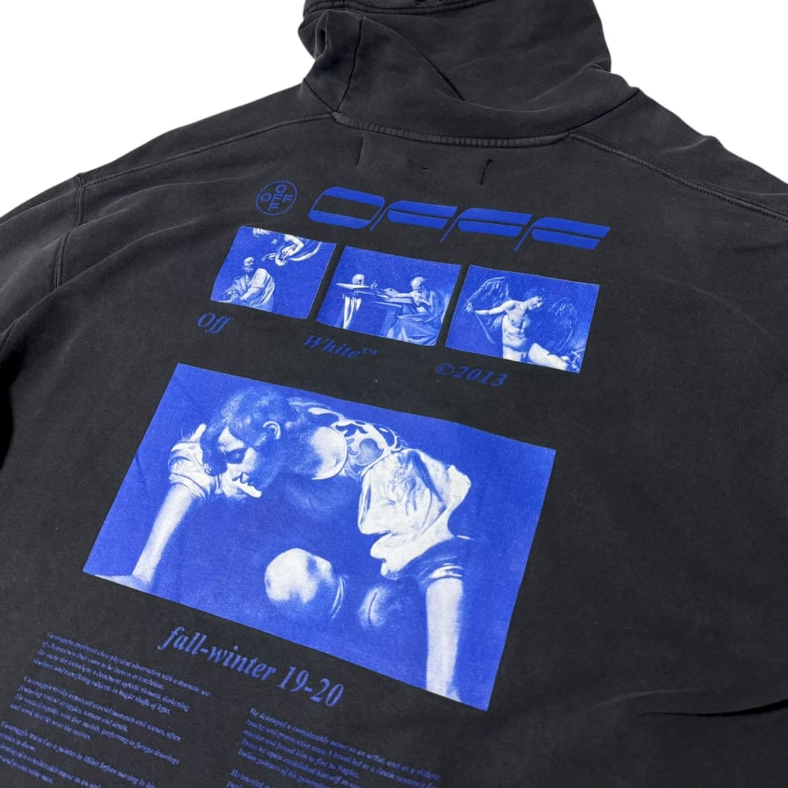 정품 오프화이트 19FW 스웻맨투맨 상품이미지4