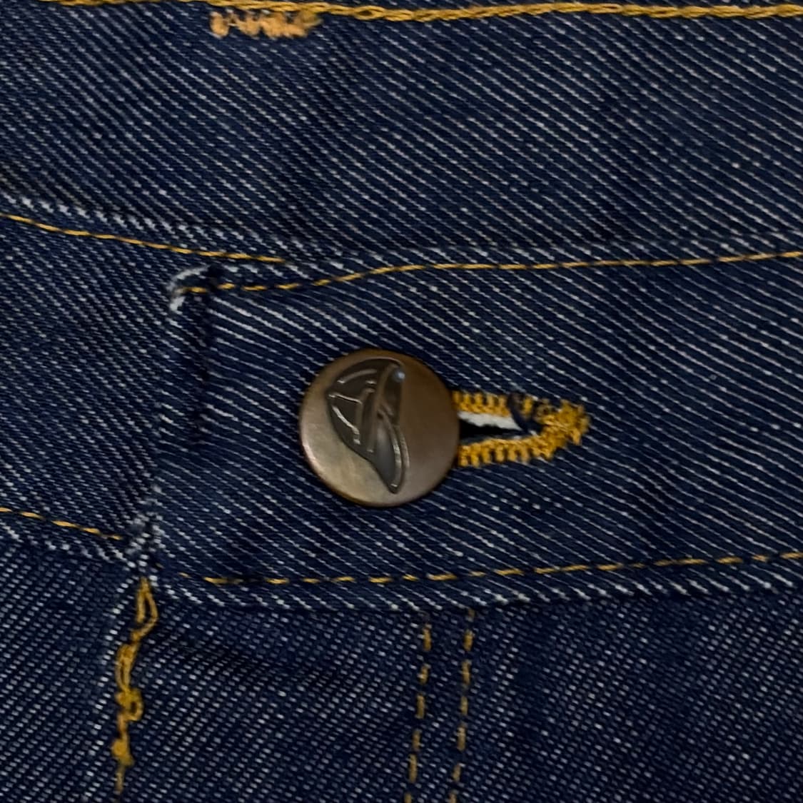 80s Made in USA 빈티지 레드캡 워크 청바지 데님팬츠 상품이미지4