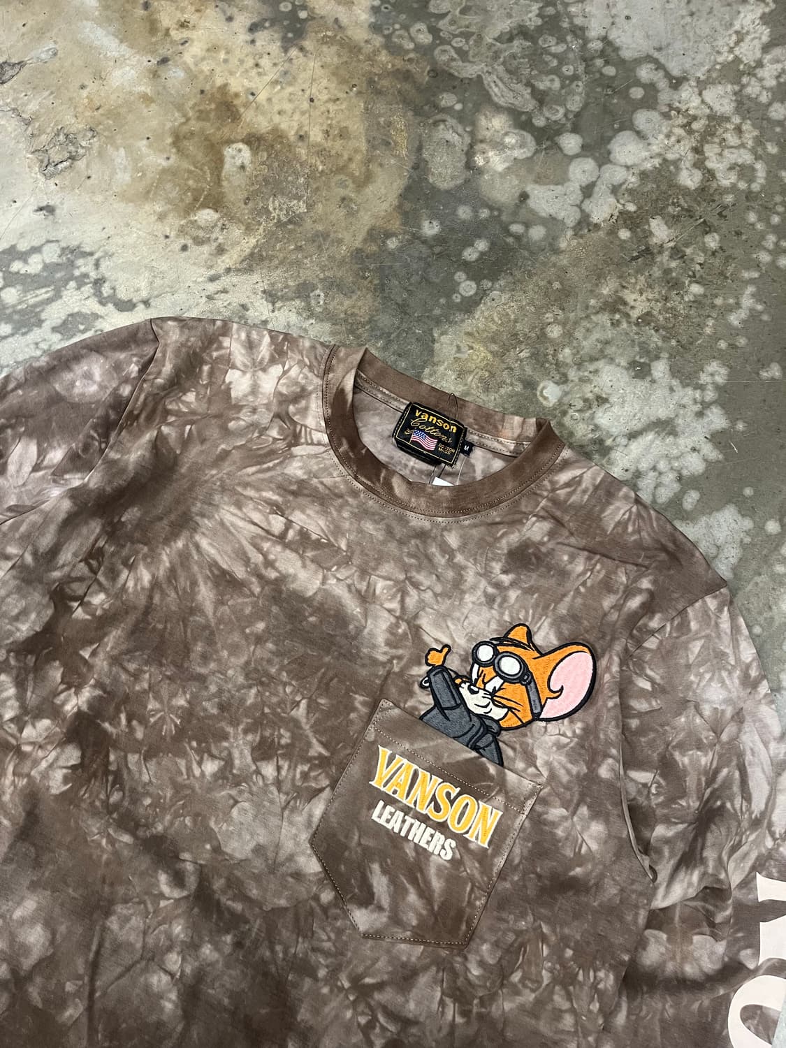 밴슨 톰과제리 타이다이 롱슬리브 M 새상품 상품이미지4