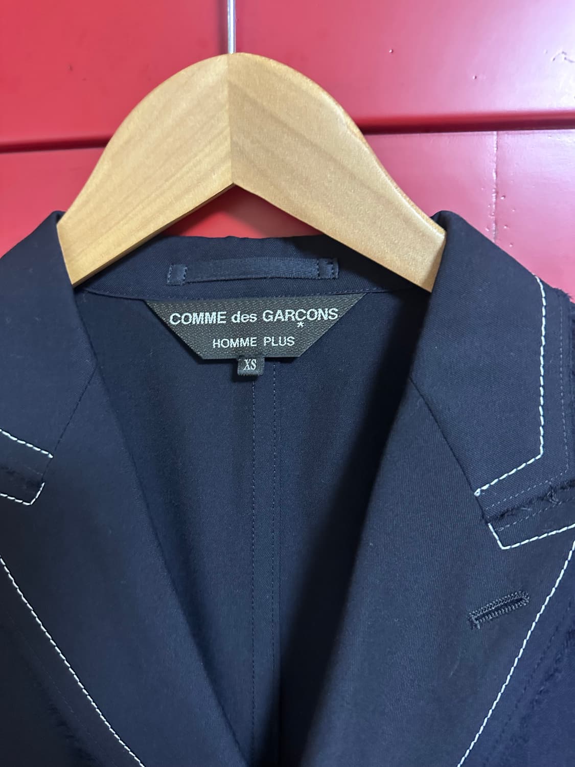 꼼데가르송 레이어트 롱 코트 상품이미지2