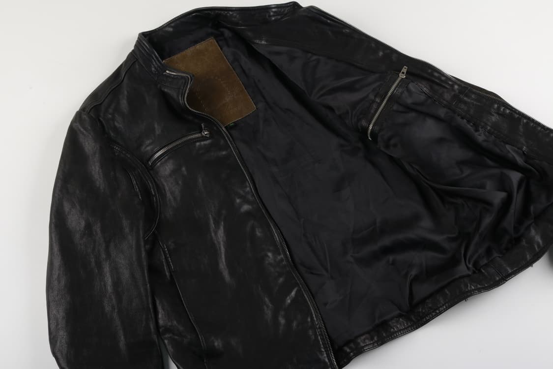 [L] 옴브루노 빈티지 양가죽 라이더 자켓 상품이미지7