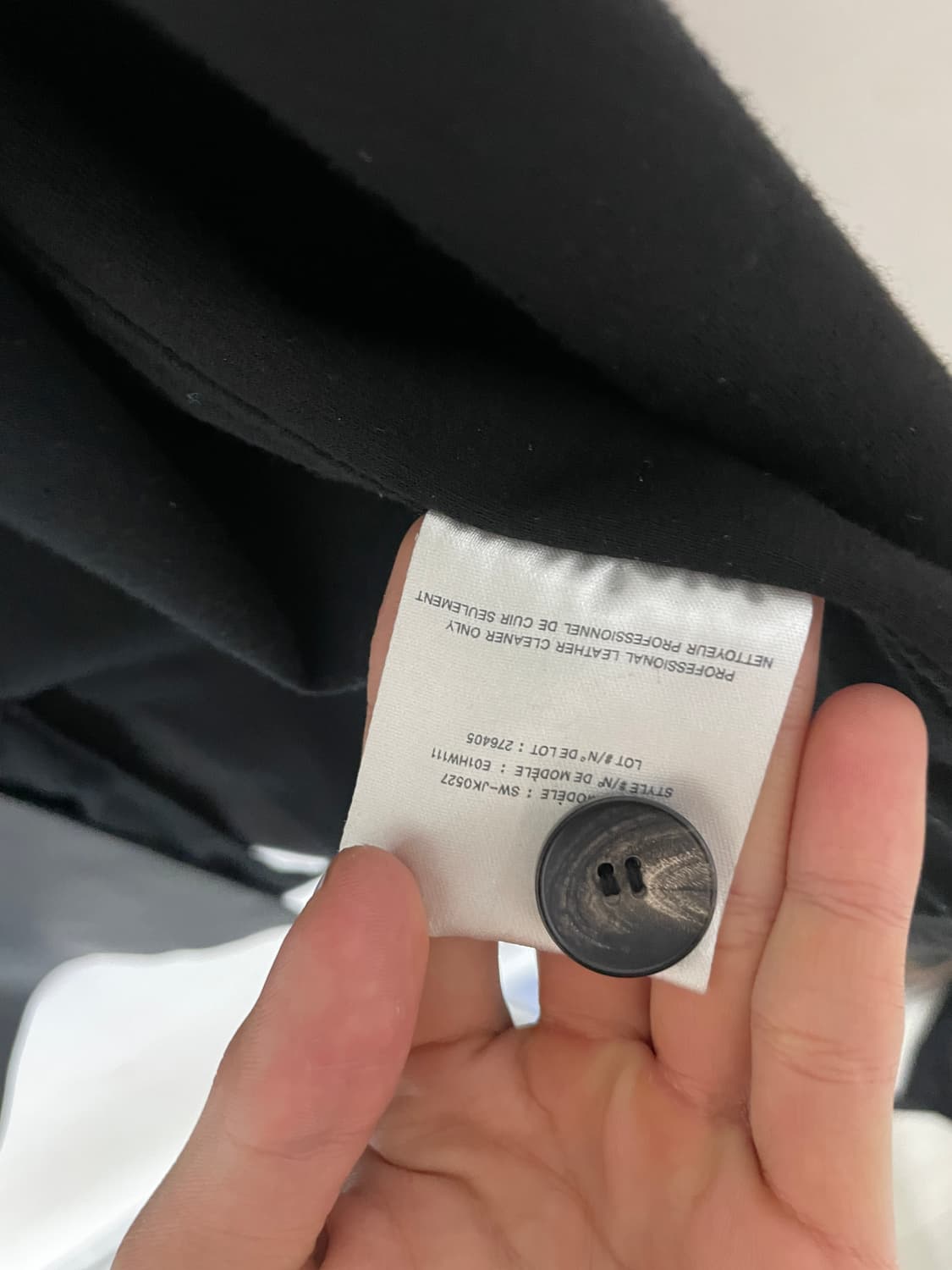 헬무트 랭 레더 베스트 M 상품이미지6