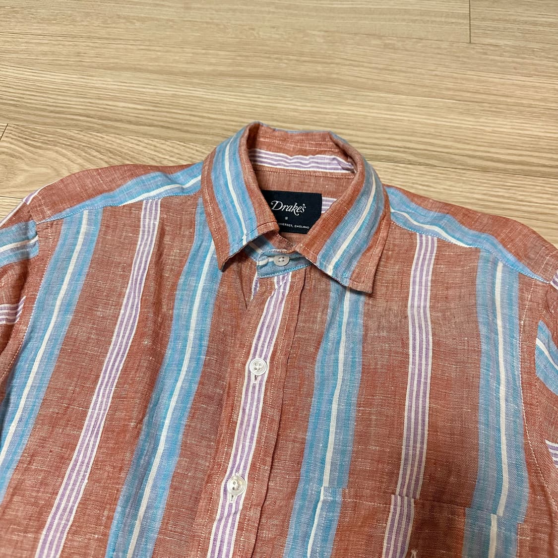 드레익스 원포켓 린넨셔츠 S 상품이미지2