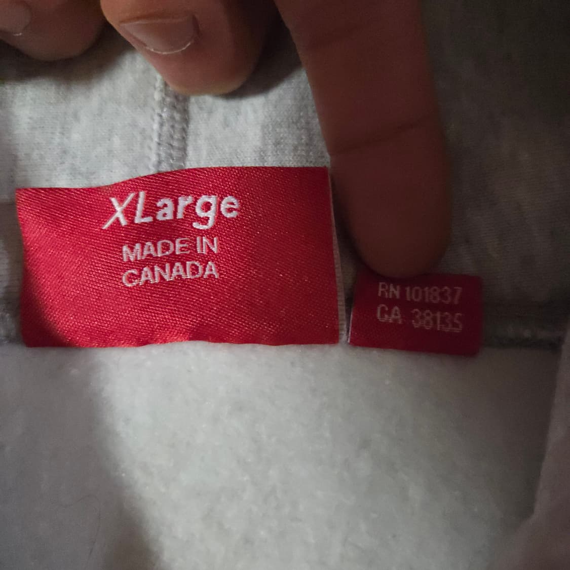 슈프림 카모 박스로고 후드티 XL 애쉬그레이 상품이미지5