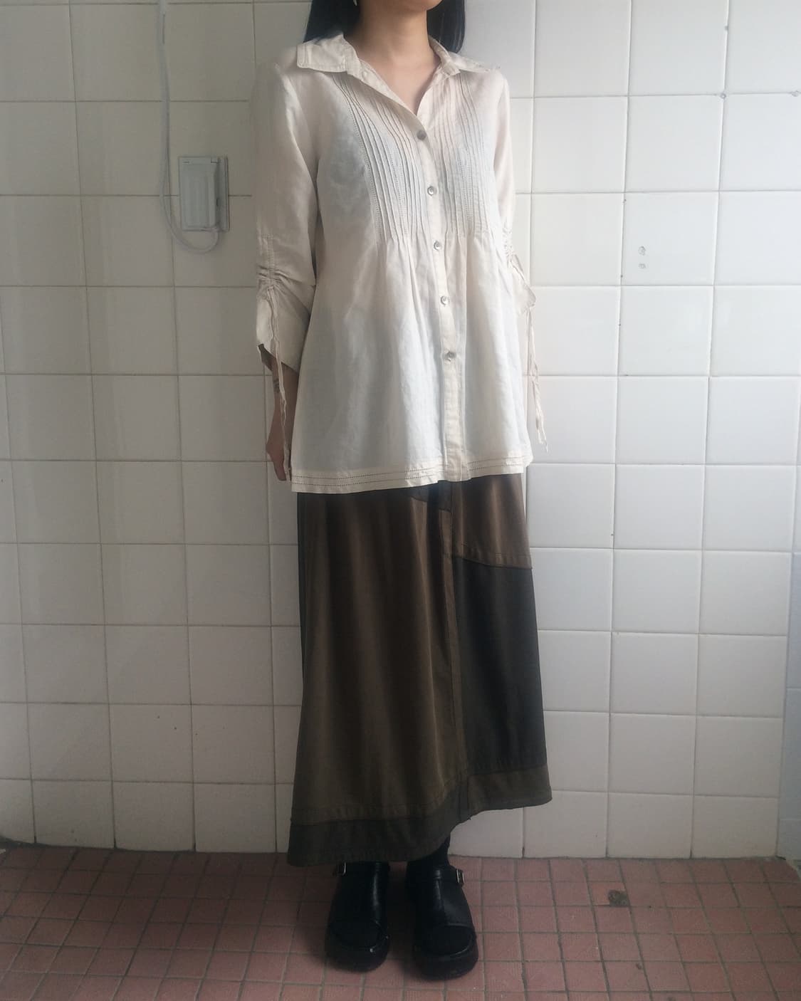 Shirring point blouse 상품이미지9