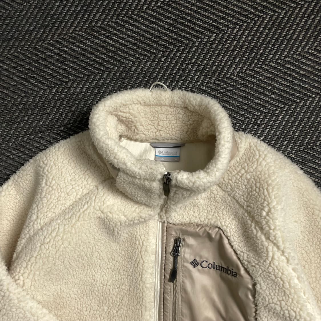 컬럼비아 USA 플리스 자켓 아리보리 y 4684 상품이미지7