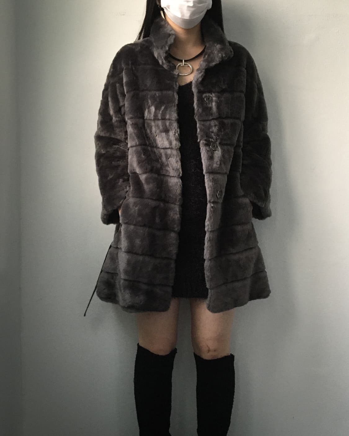 Fake fur jacket 상품이미지1