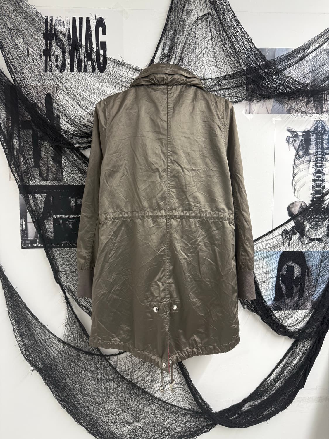 00s zipper detail midi jacket 상품이미지2