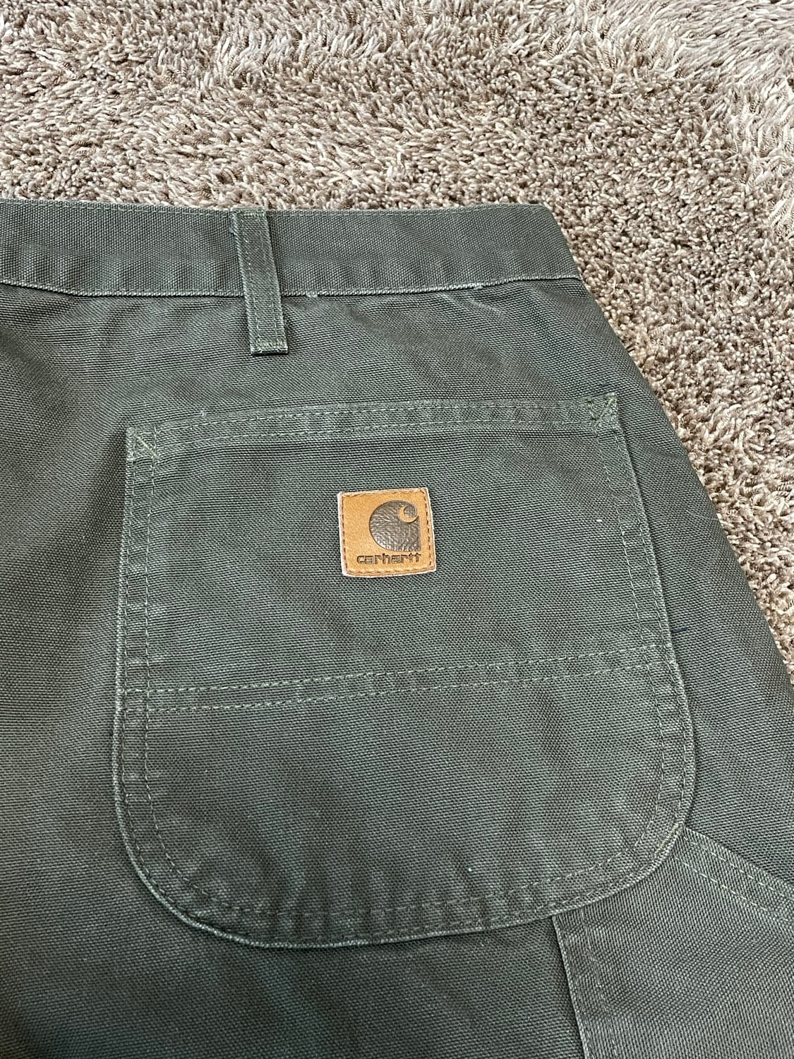 07‘ Carhartt B11 mos 카펜터팬츠 모스그린 칼하트 상품이미지4