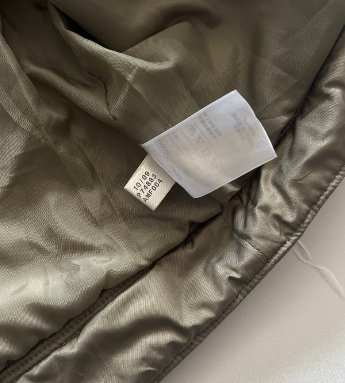 adidas 아디다스 올리브 퀄팅 점퍼 상품이미지6