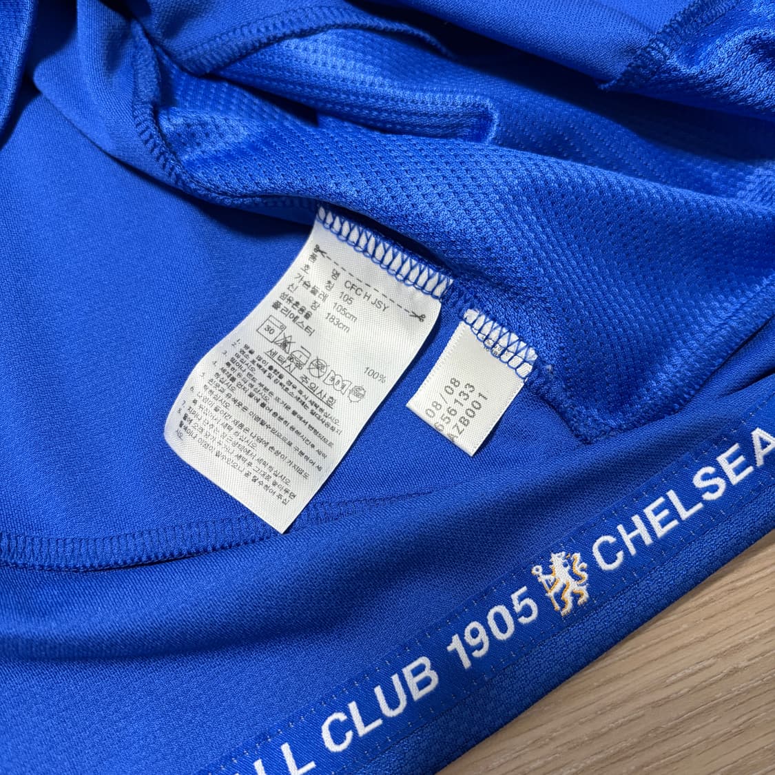 아디다스 X 첼시 08-09 홈 유니폼 노마킹 상품이미지6