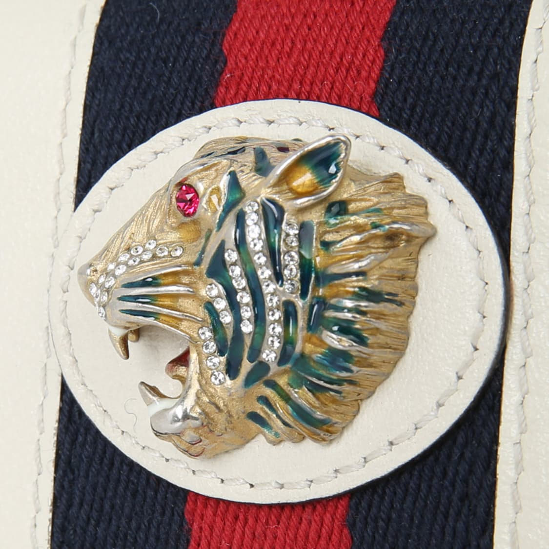 구찌 라자 타이거 지갑 화이트 삼선 반지갑 573794 상품이미지9