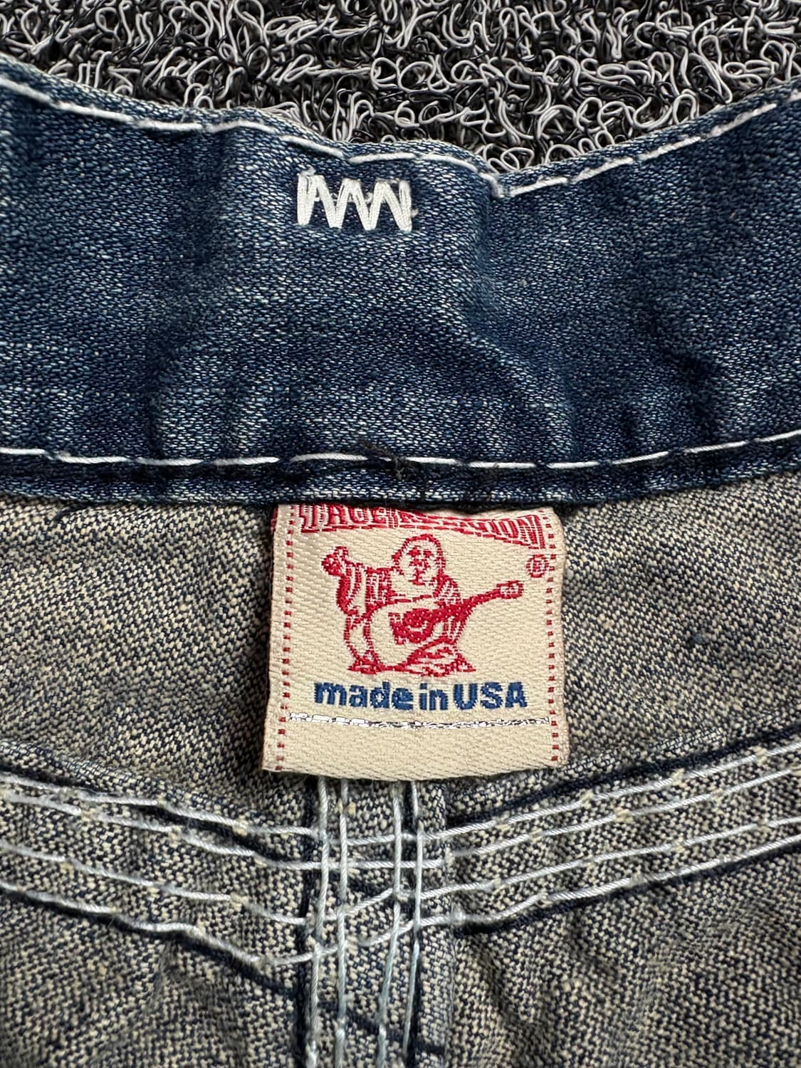 트루릴리젼 조이 로우 라이즈 슈퍼 티 플레어 데님 팬츠 2060 상품이미지4