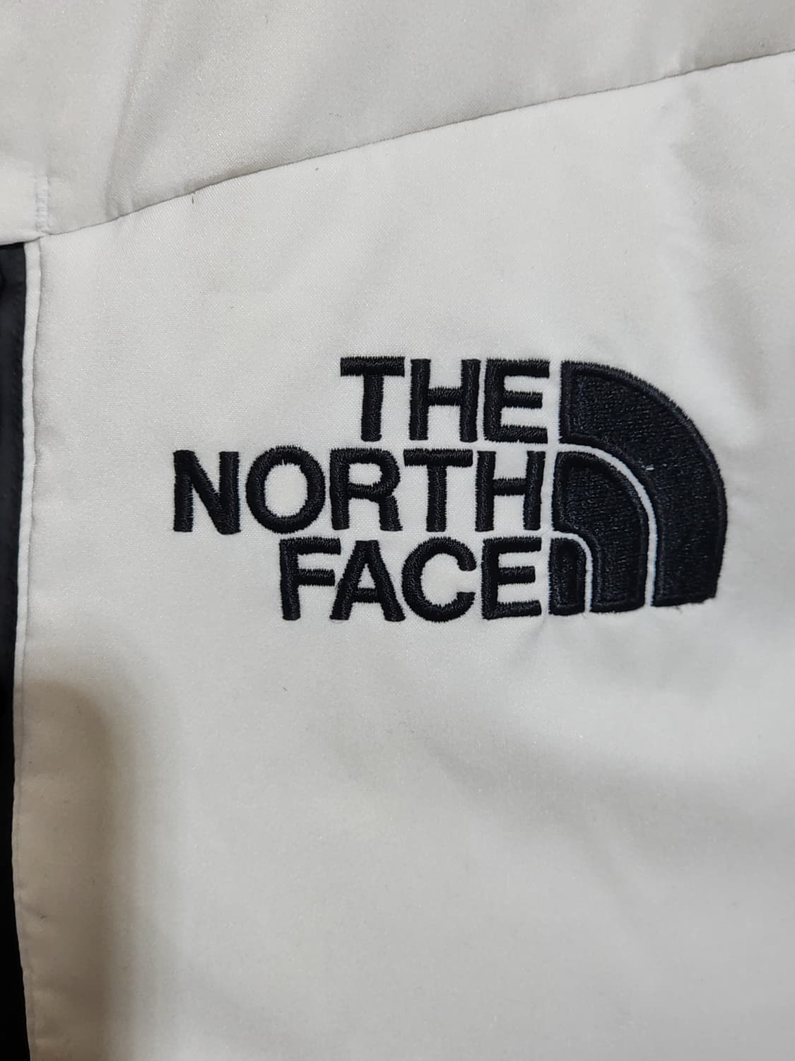 (M) 노스페이스 롱패딩 점퍼 화이트 오리털 후드 다운코트  상품이미지4