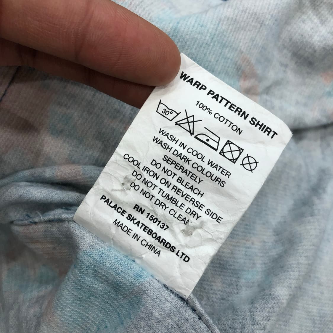 팔라스 17AW 패턴 셔츠 상품이미지6