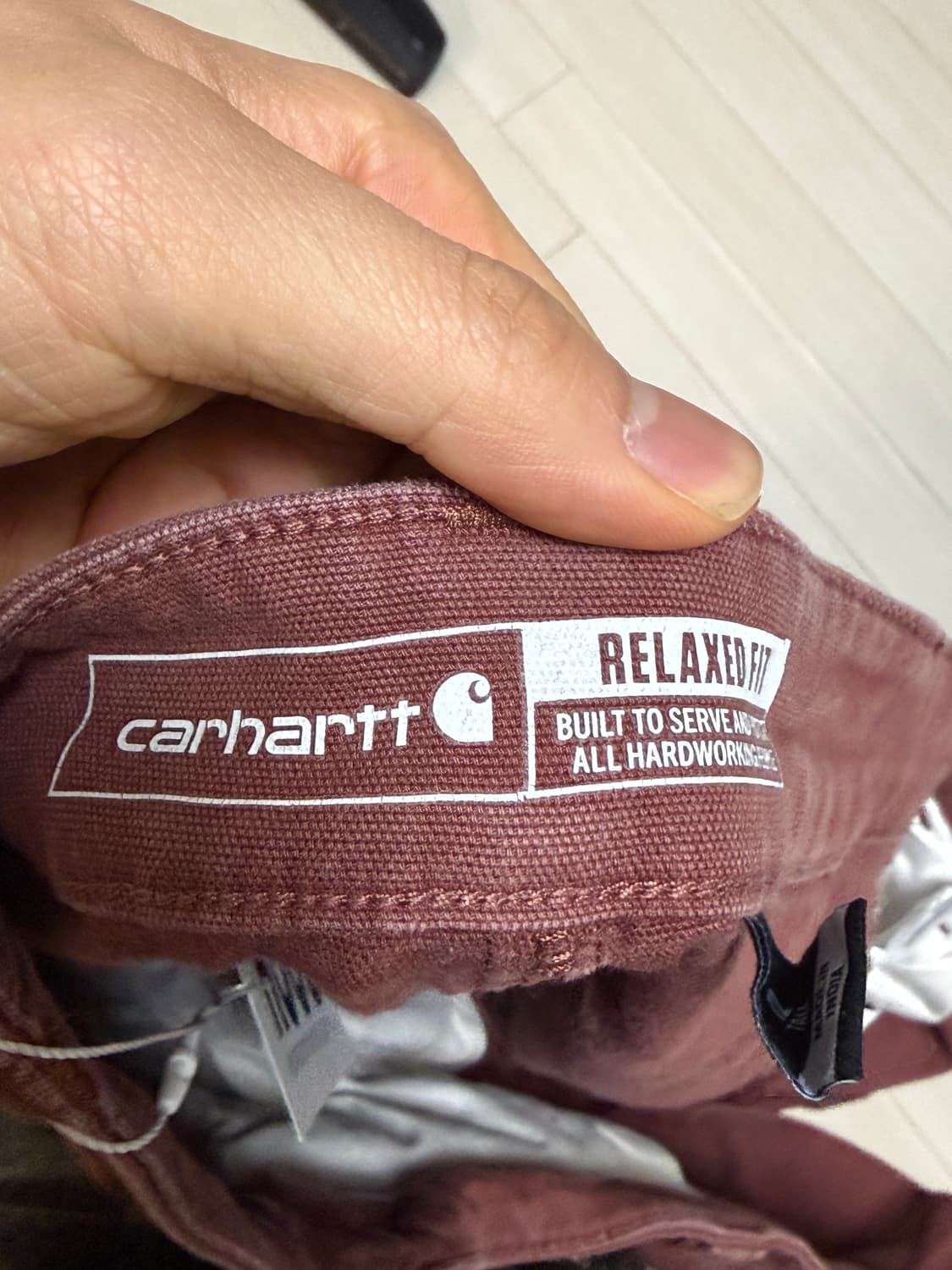 칼하트 워크팬츠 릭렉스핏 32x30 상품이미지2