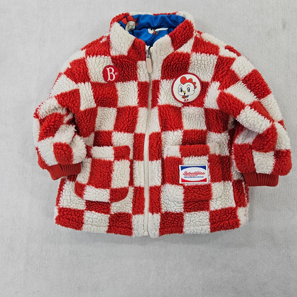 [100] 베베드피노 키즈 리버시블 점퍼 0121Y1 상품이미지2