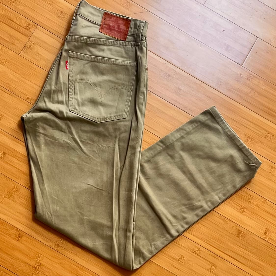 리바이스 502 베이지진 데님팬츠 31 - 33 상품이미지1