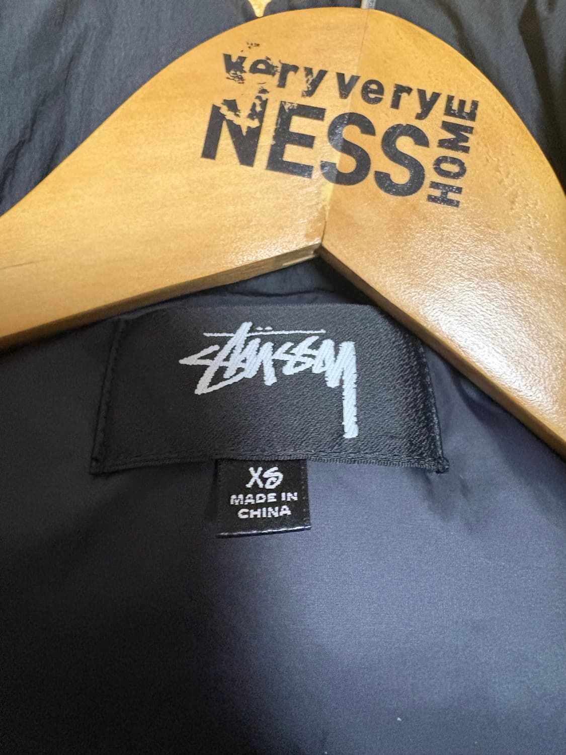 스투시 다운 퍼퍼 나일론 블랙 XS 상품이미지4