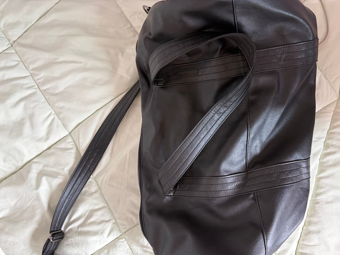 비슬로우X데릭 BOWLING BAG BLACK 상품이미지7