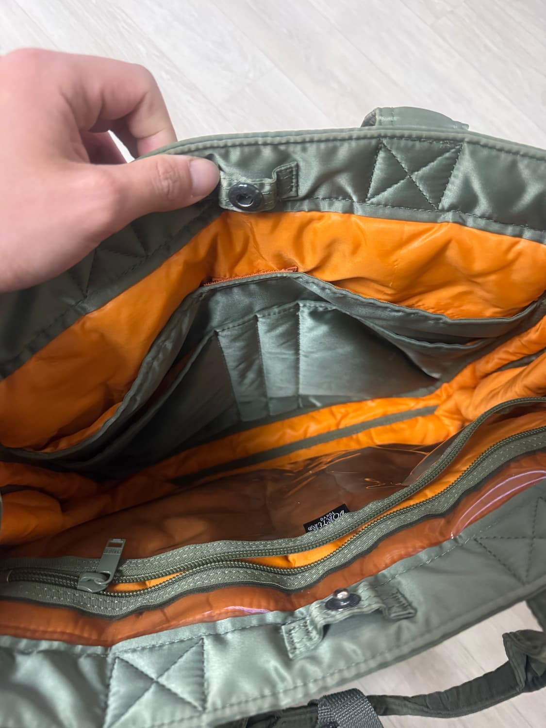 포터 탱커 투웨이 토트백 세이지 그린 상품이미지3